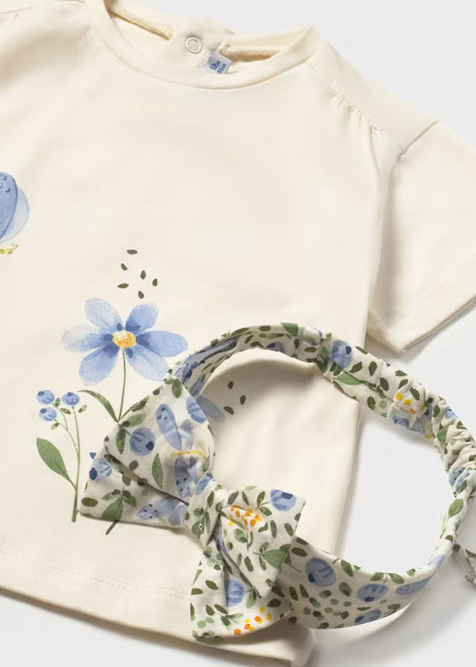 1081 T-Shirt w Headband
