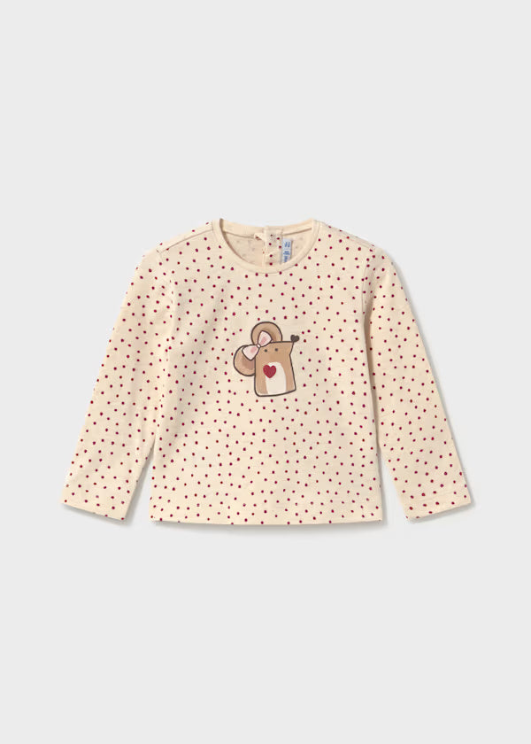 2086 Milk Printed L/S T-Shirt