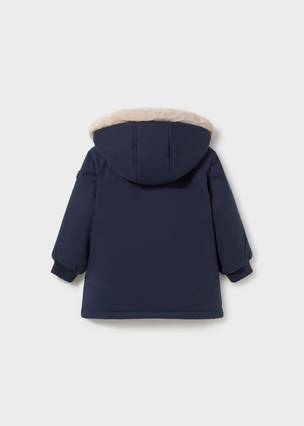 2425 Blue Parka Coat