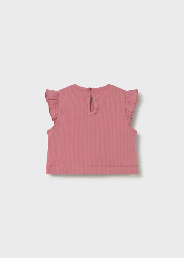 1089 Ribbed Bow Top