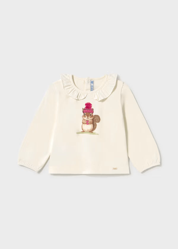 2089 Natural L/S Blouse