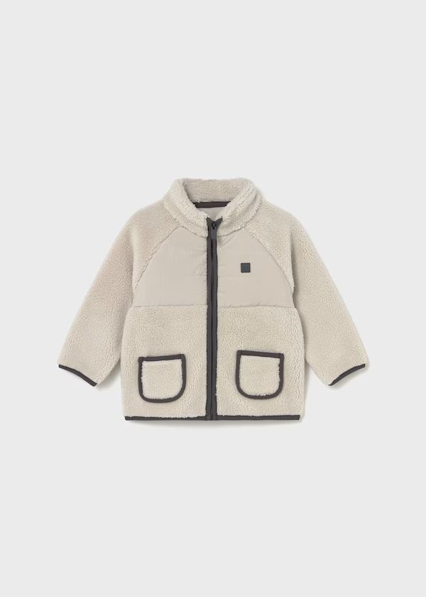 2427 Tan Zip Fleece