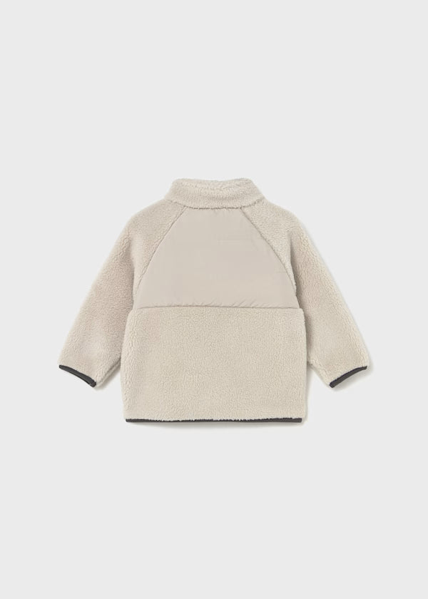 2427 Tan Zip Fleece