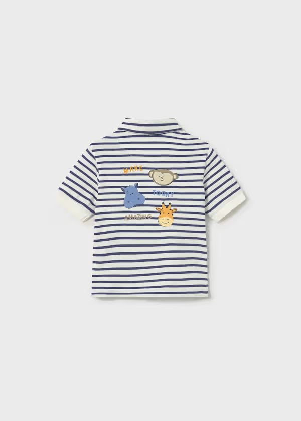 1110 Striped Polo TOP