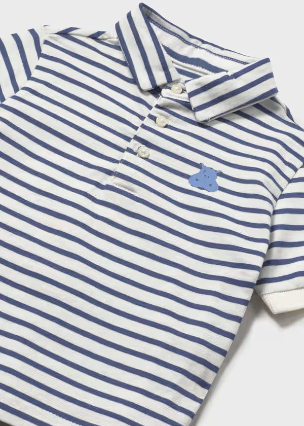 1110 Striped Polo TOP