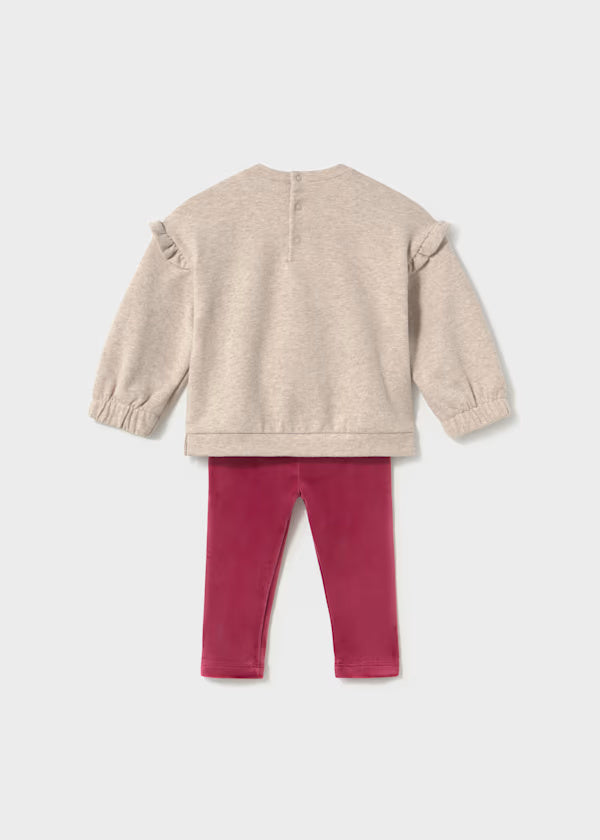 2782 Velvet Leggings Set