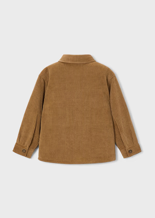 4143 Dark Corduroy Overshirt
