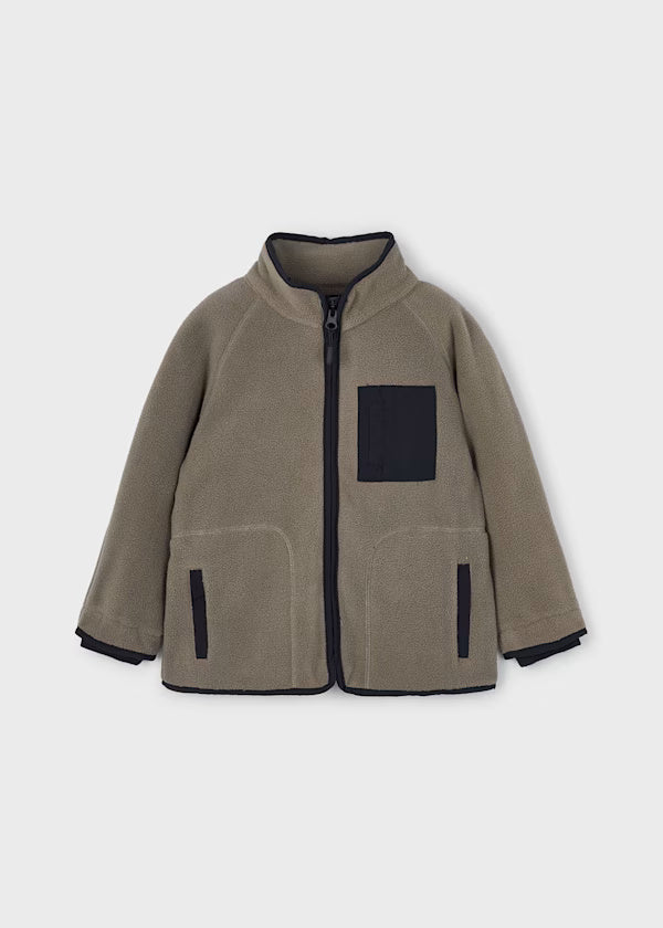 4425 Grey Zip Fleece