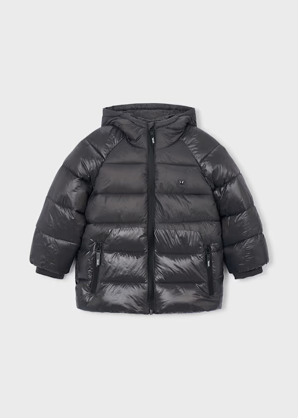 4469 Blackboard Matte-Shine Puffer Jacket