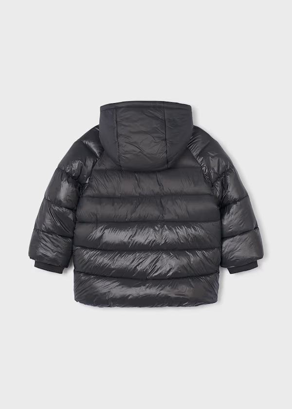 4469 Blackboard Matte-Shine Puffer Jacket