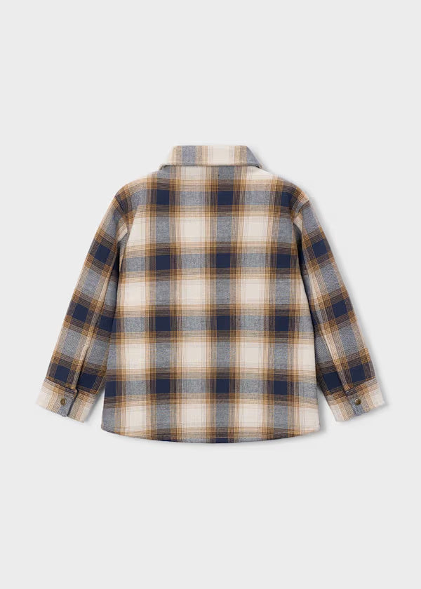 4466 Ink Check Lined Jacket