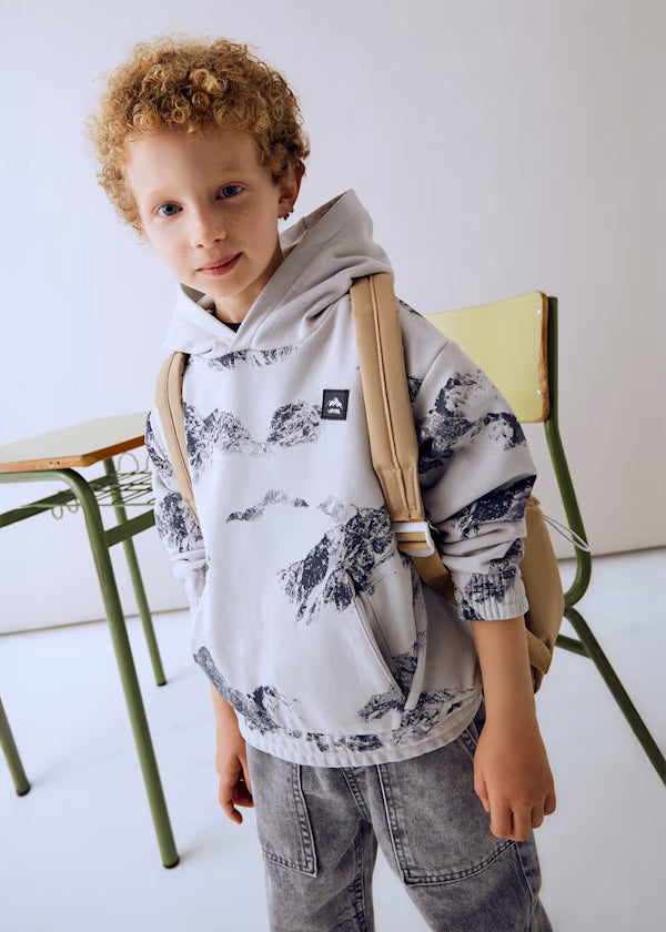 4403 Printed Hoodie