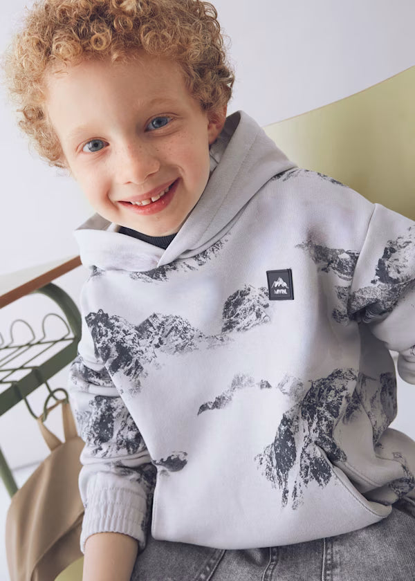 4403 Printed Hoodie