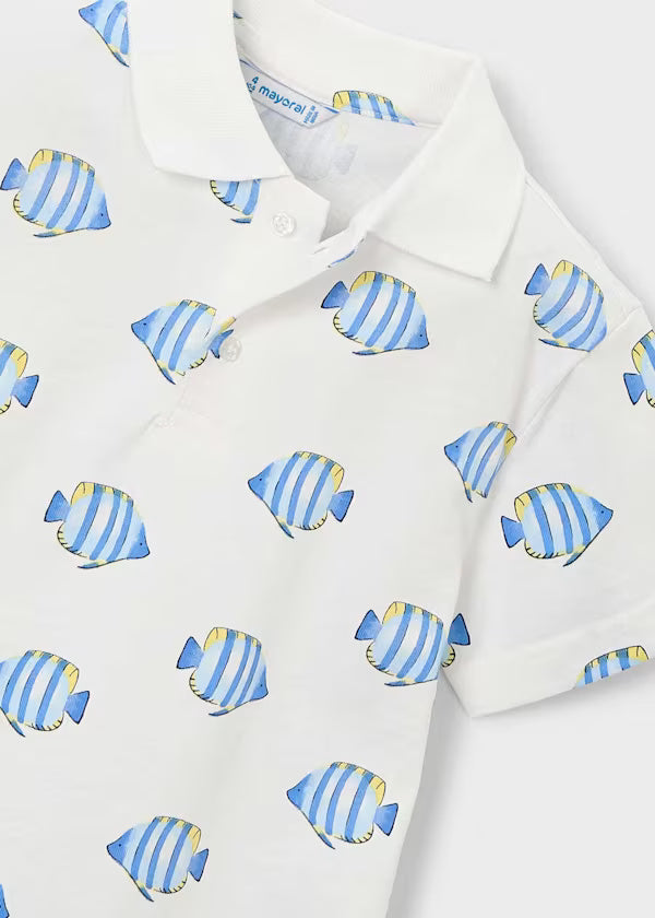 3104 Fish Polo TOP