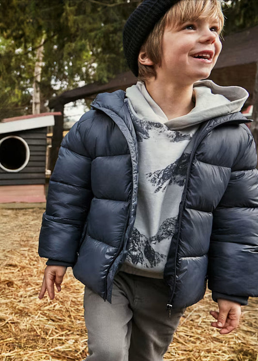 4416 Navy Puffer Jacket