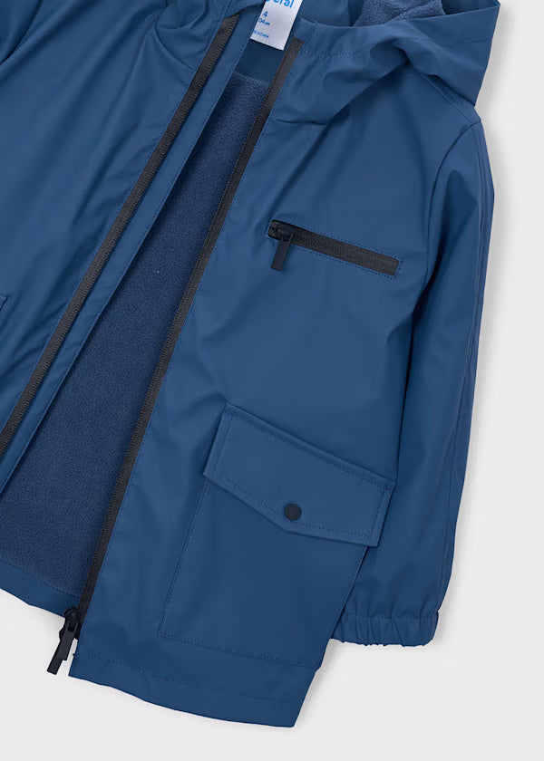 4478 Navy Raincoat