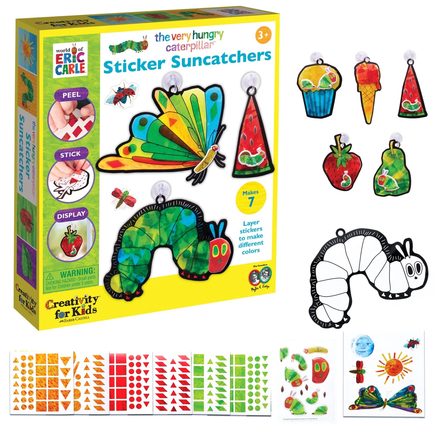 Very Hungry Caterpillar Sticker Suncatcher