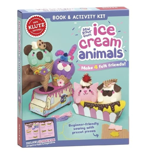 Sew Your Own Ice Cream Animals