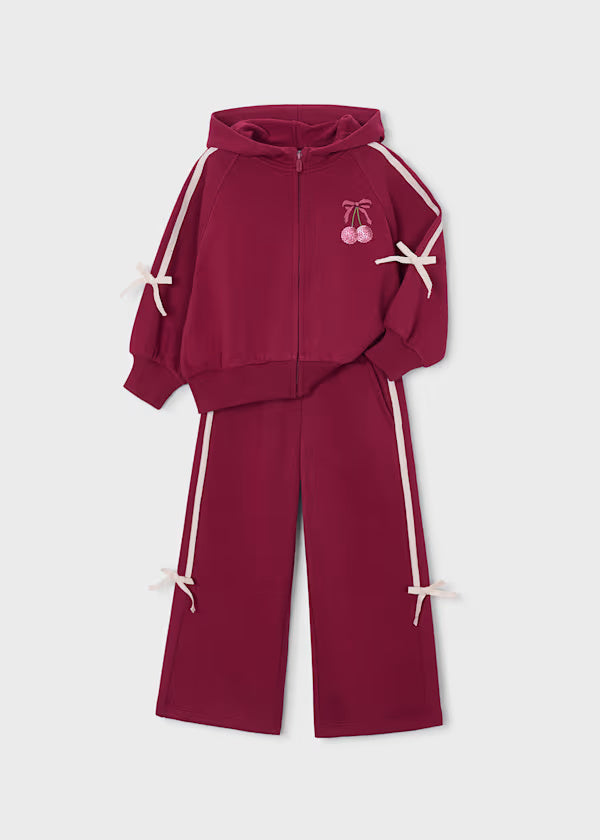 4814 Tracksuit SET Cherry