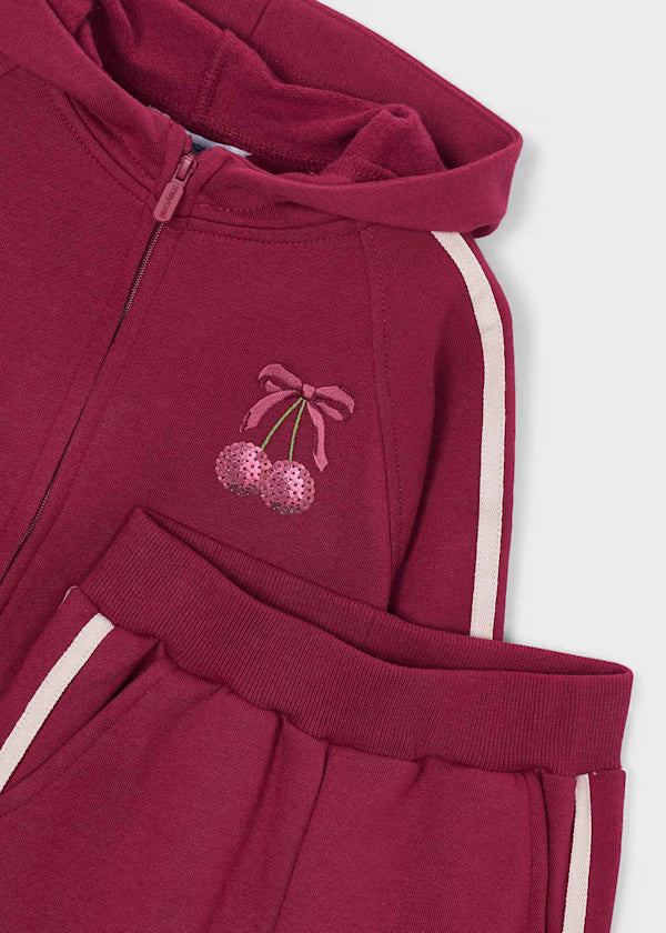 4814 Tracksuit SET Cherry
