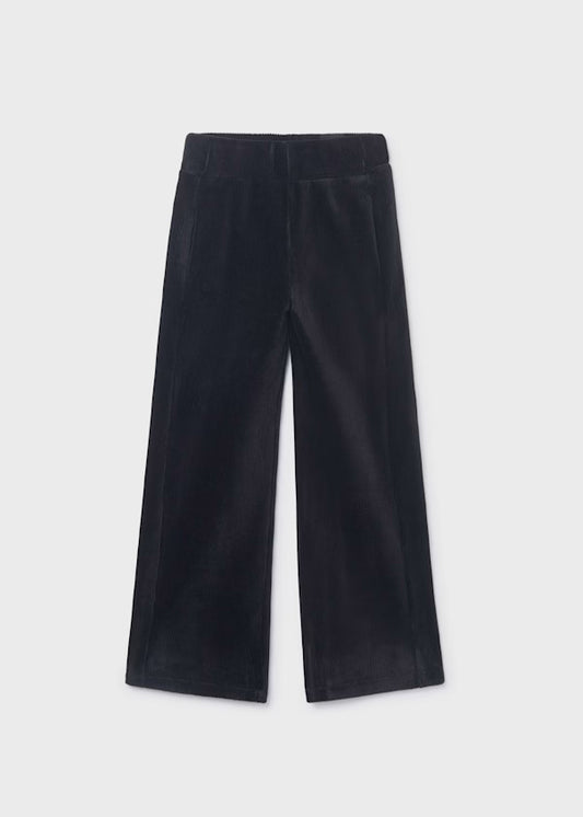 7576 Black Corduroy Pant