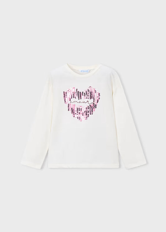 4031 L/S Heart Top