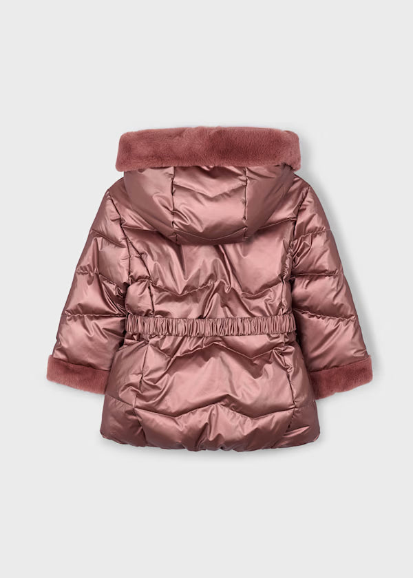 4448 Rose Coat w Hood