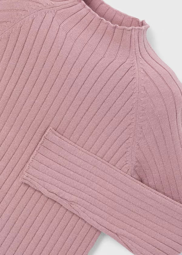 4001 Ribbed Mock Turtleneck