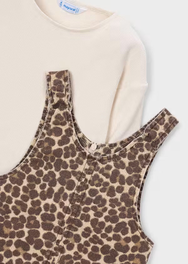 4918 Leopard Dress SET
