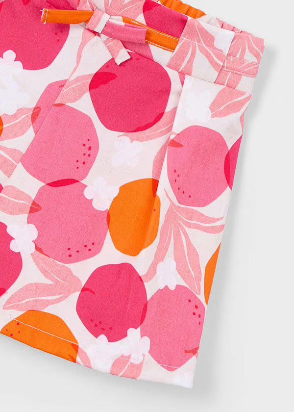 3906 Patterned Pant Skort