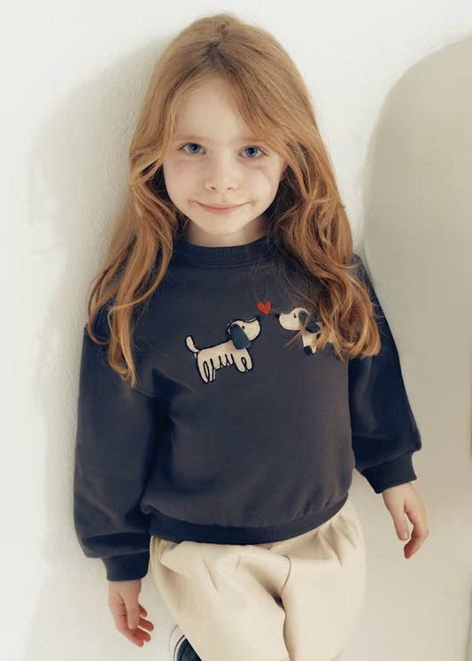 4407 Puppies Pullover