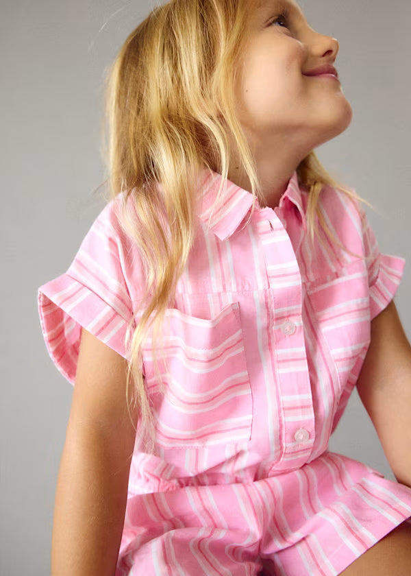 3226 Pink Striped SET
