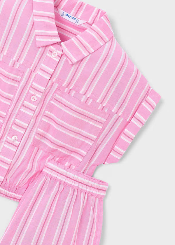 3226 Pink Striped SET