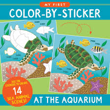Color by Sticker - At The Aquarium