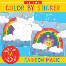 Color by Sticker Rainbow Magic