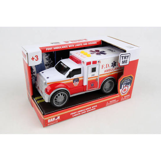 554772 FDNY Ambulance with Lights & Sounds