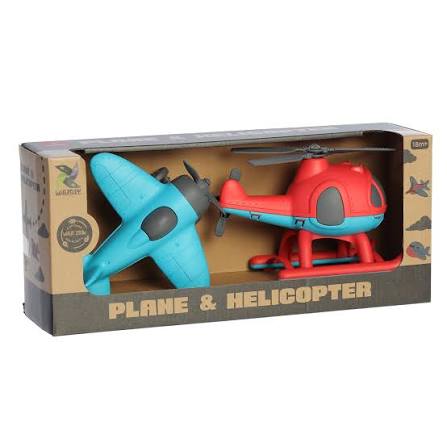 Plane and Helicopter
