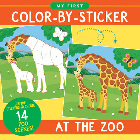 Color by Sticker - At the Zoo