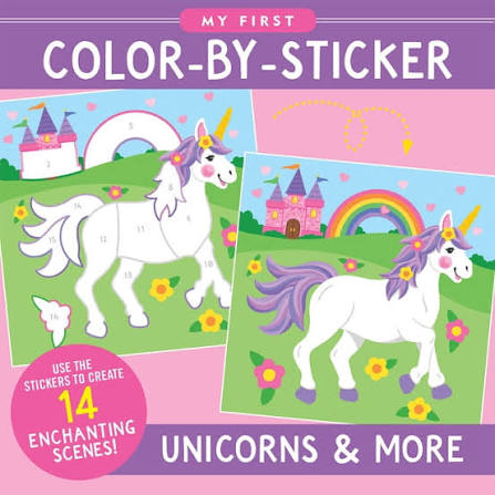 Color by Sticker - Unicorns and More