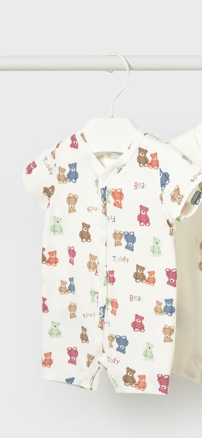 1719 Teddy Friend Romper