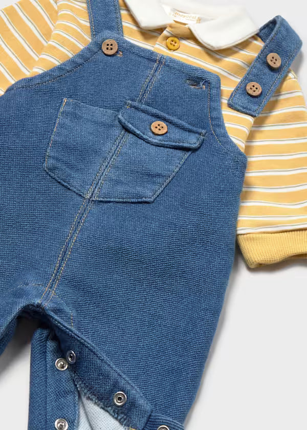 2680 Ochre Romper Set