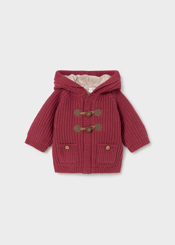 2303 Plum Knit Cardigan