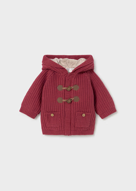 2303 Plum Knit Cardigan
