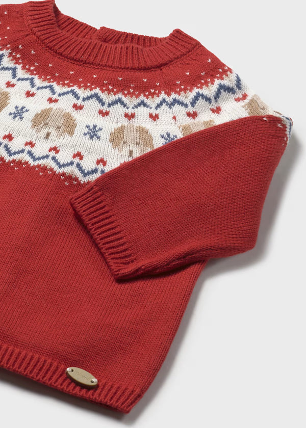 2336 Knit Puppy Sweater