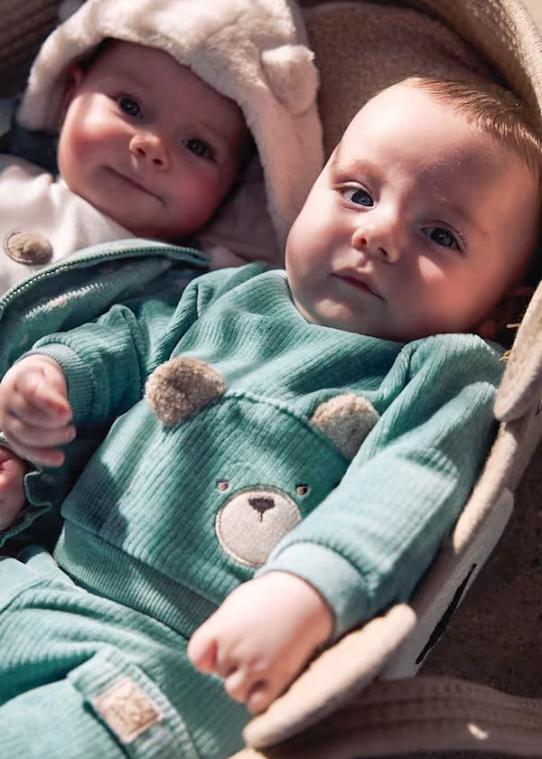 2669 Mineral 2-pc Corduroy Knit Tracksuit