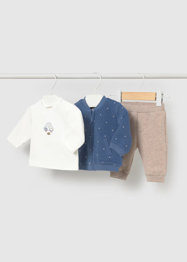 2667 Blueberry 3-pc Tracksuit