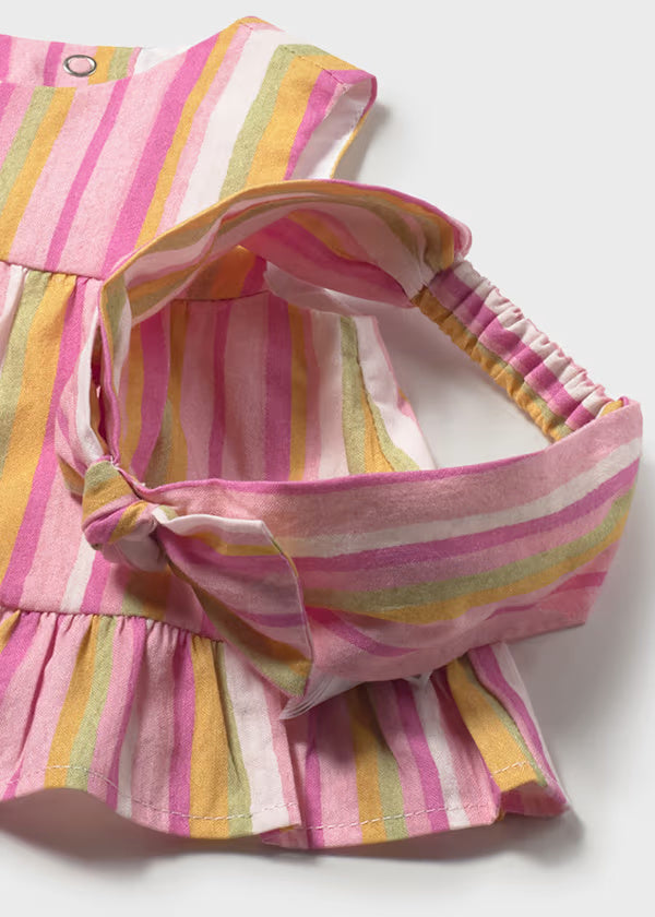 1290 Stripe Dress 3pc SET