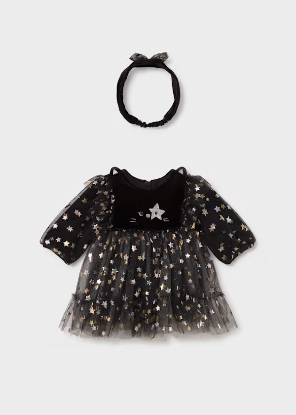2828 Black Fantasy Dress