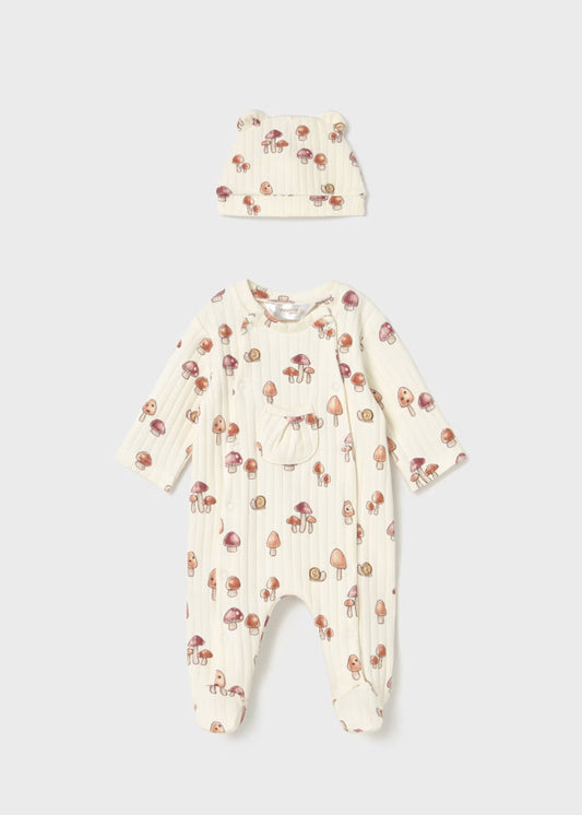 2705 Footie w. Hat SET