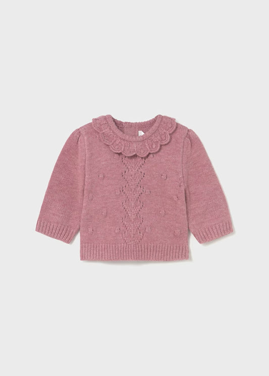 2340 Rose Knit Sweater